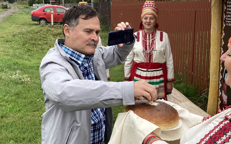 Эрзянское село Паракино приехало в Саранск