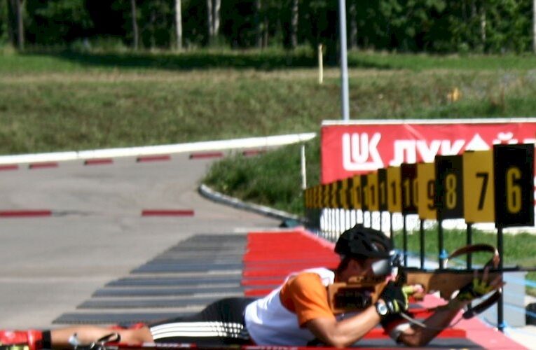 Мордовский биатлонист победитель первенства России