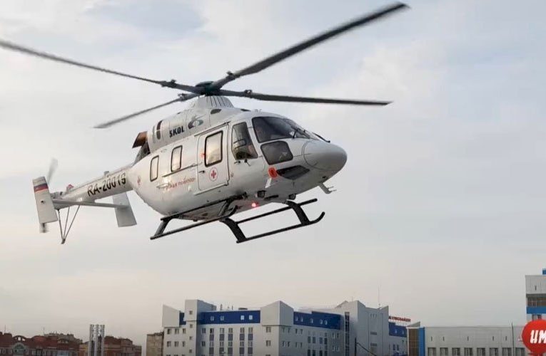 Санитарный вертолет эвакуировал в Мордовии 56 пациентов