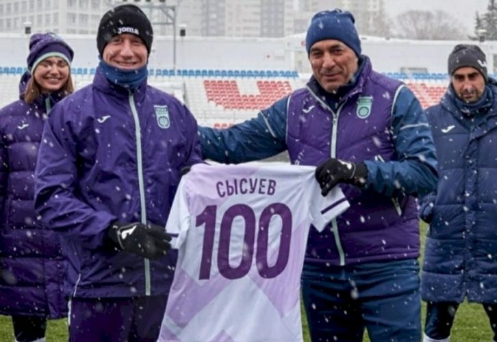 Дмитрий Сысуев провел 100 официальных матчей за «Уфу»